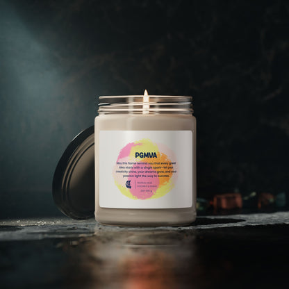 Inspirational Scented Soy Candle - "PGMVA" - 9oz