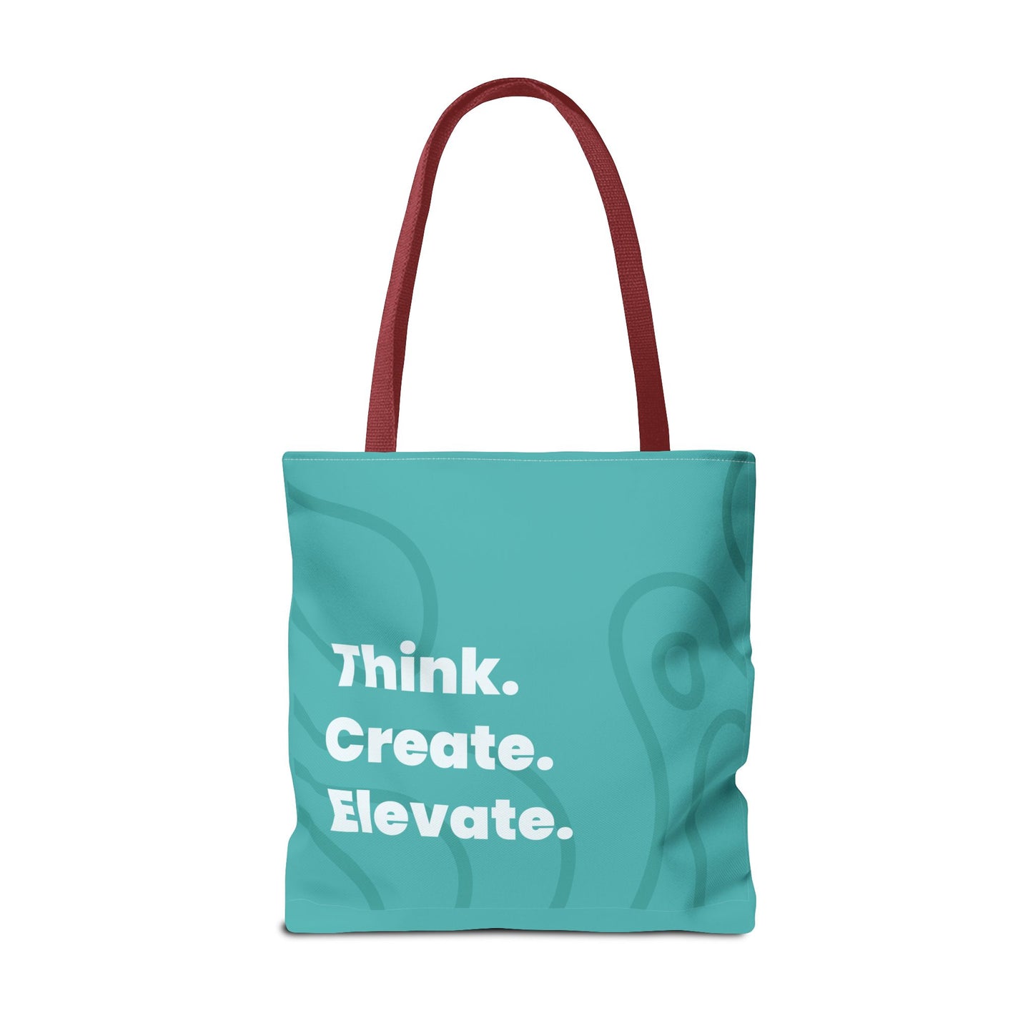 Inspirational Tote Bag – Think. Create. Elevate.