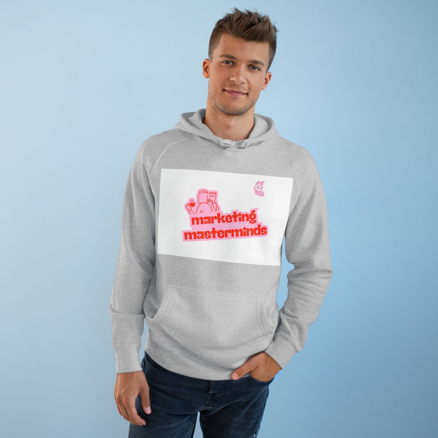 Marketing Masterminds Unisex Hoodie - Trendy Comfort for Creatives