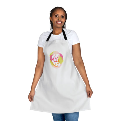 Colorful Artistic Cooking Apron with 5-Color Straps