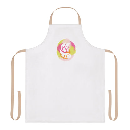 Colorful Artistic Cooking Apron with 5-Color Straps
