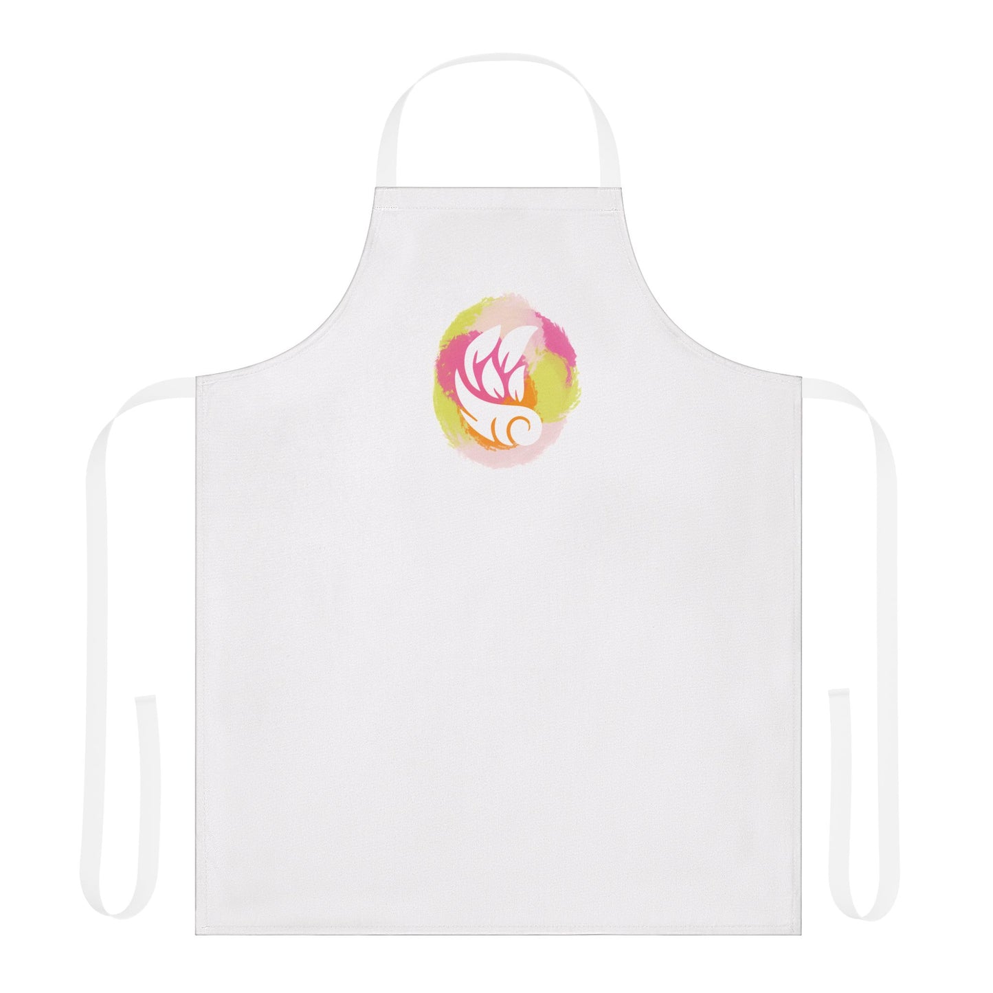 Colorful Artistic Cooking Apron with 5-Color Straps