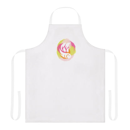 Colorful Artistic Cooking Apron with 5-Color Straps