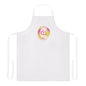 Colorful Artistic Cooking Apron with 5-Color Straps