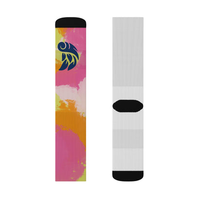 Colorful Artistic Sublimation Socks - Unique Gifts for Creative Souls