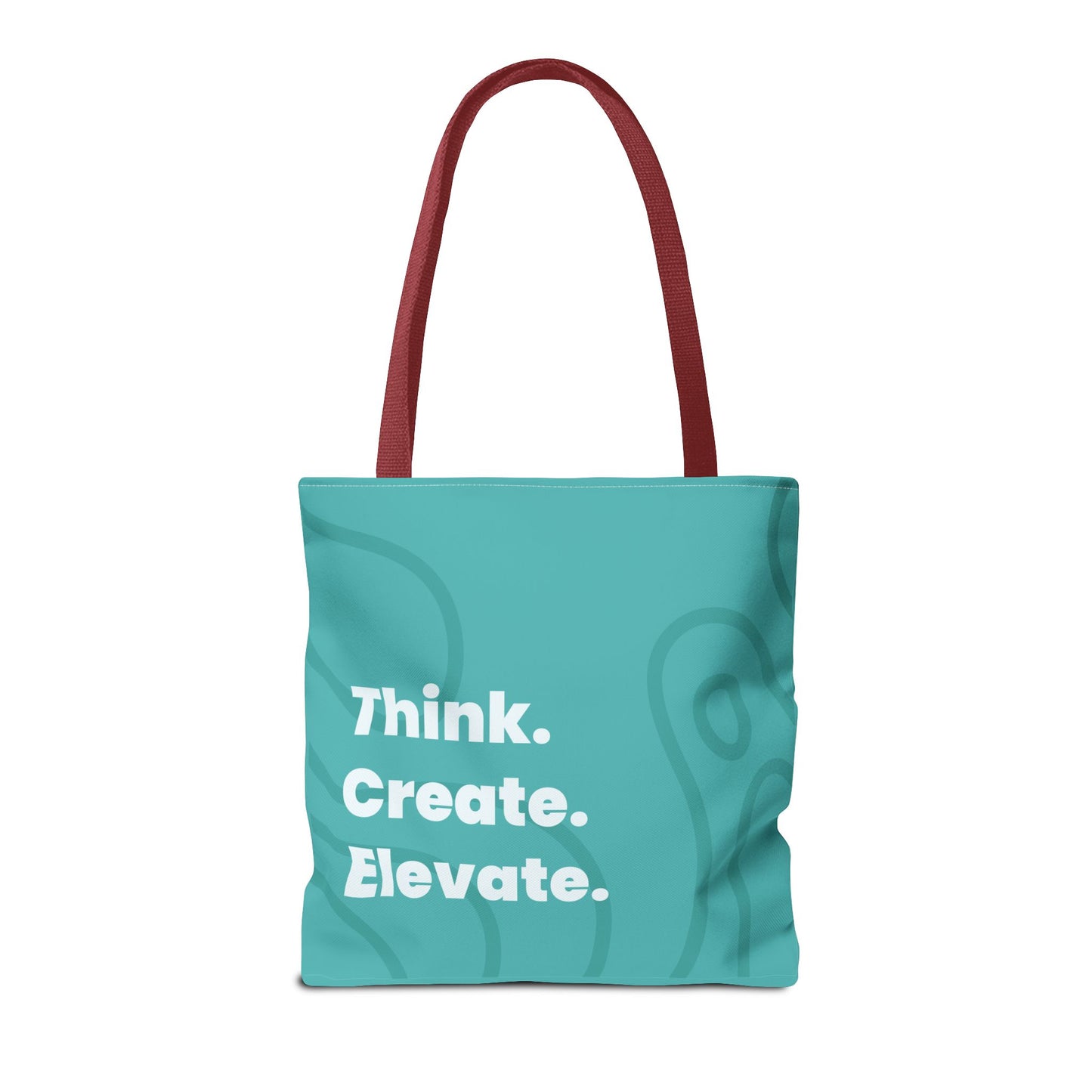 Inspirational Tote Bag – Think. Create. Elevate.
