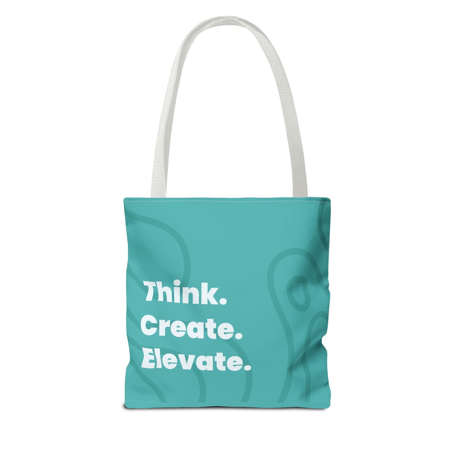 Inspirational Tote Bag – Think. Create. Elevate.