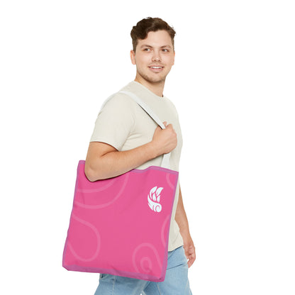 Think Pink Bold Tote Bag - Stylish Reusable Shopping Bag
