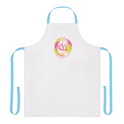 Colorful Artistic Cooking Apron with 5-Color Straps