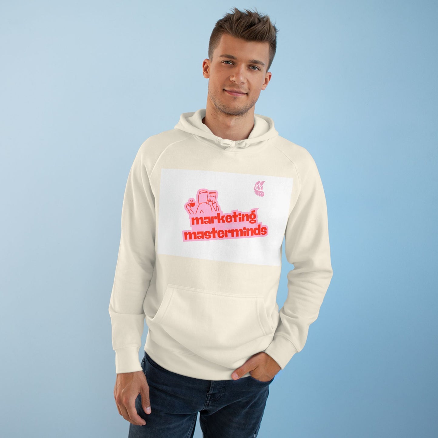 Marketing Masterminds Unisex Hoodie - Trendy Comfort for Creatives
