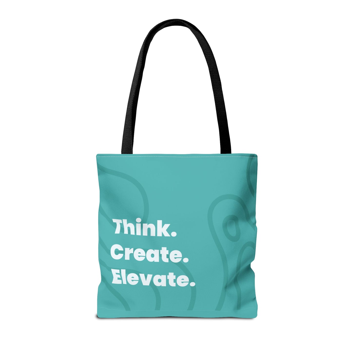 Inspirational Tote Bag – Think. Create. Elevate.