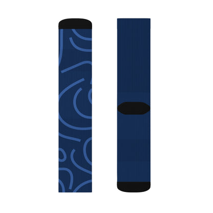 Custom Sublimation Socks - Stylish Gift for Sports Lovers and Trendsetters