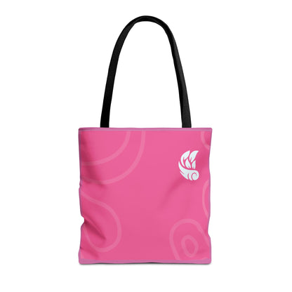 Think Pink Bold Tote Bag - Stylish Reusable Shopping Bag