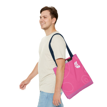 Think Pink Bold Tote Bag - Stylish Reusable Shopping Bag