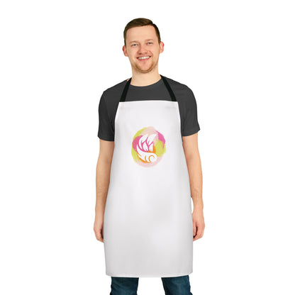 Colorful Artistic Cooking Apron with 5-Color Straps