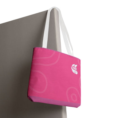 Think Pink Bold Tote Bag - Stylish Reusable Shopping Bag