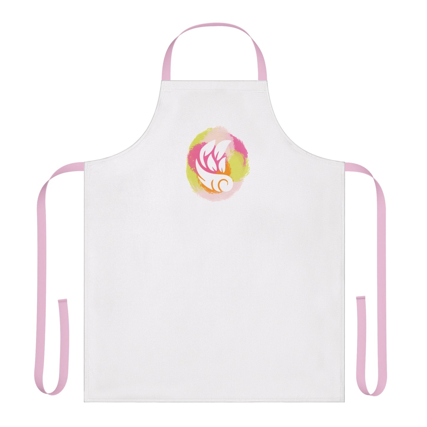 Colorful Artistic Cooking Apron with 5-Color Straps