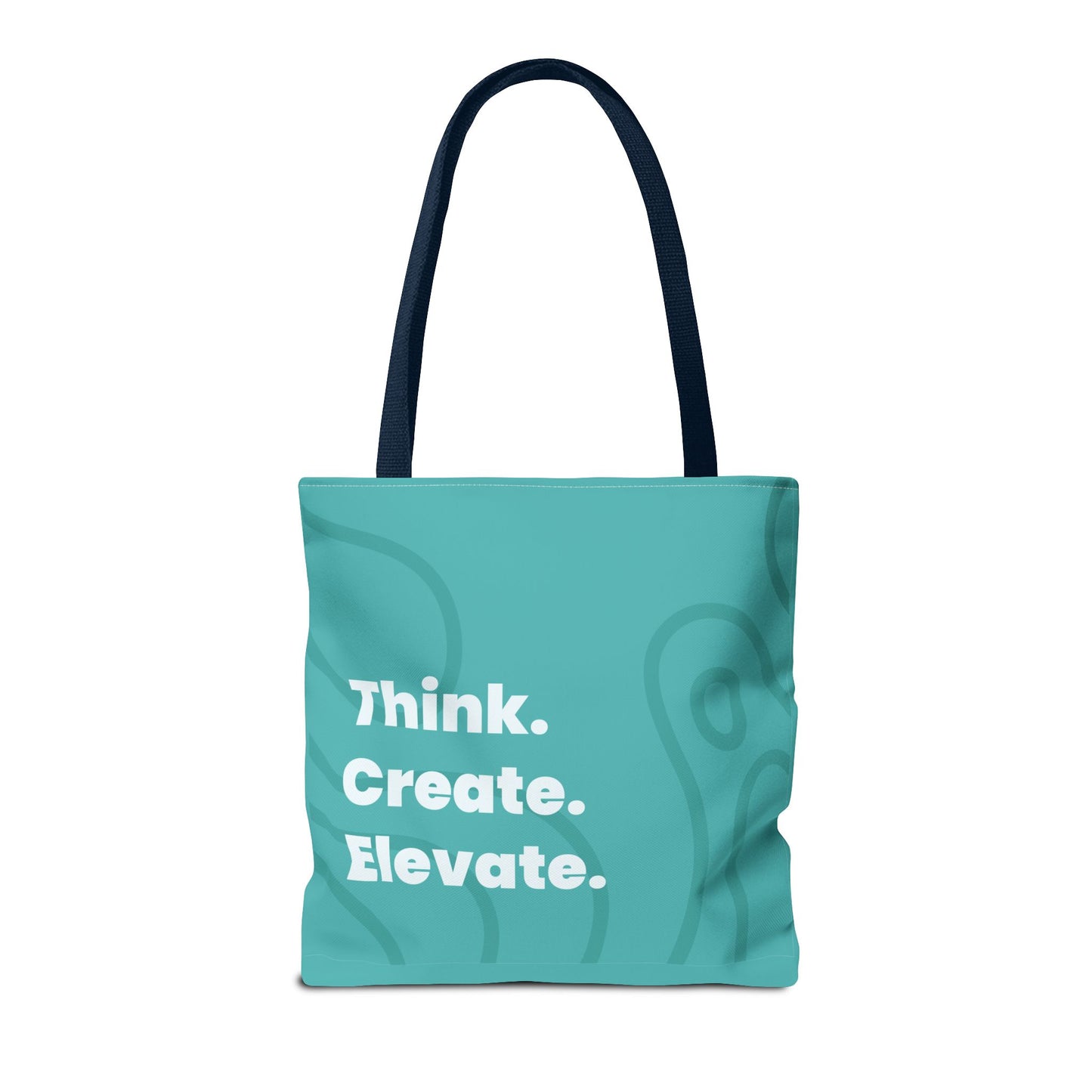 Inspirational Tote Bag – Think. Create. Elevate.