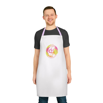 Colorful Artistic Cooking Apron with 5-Color Straps