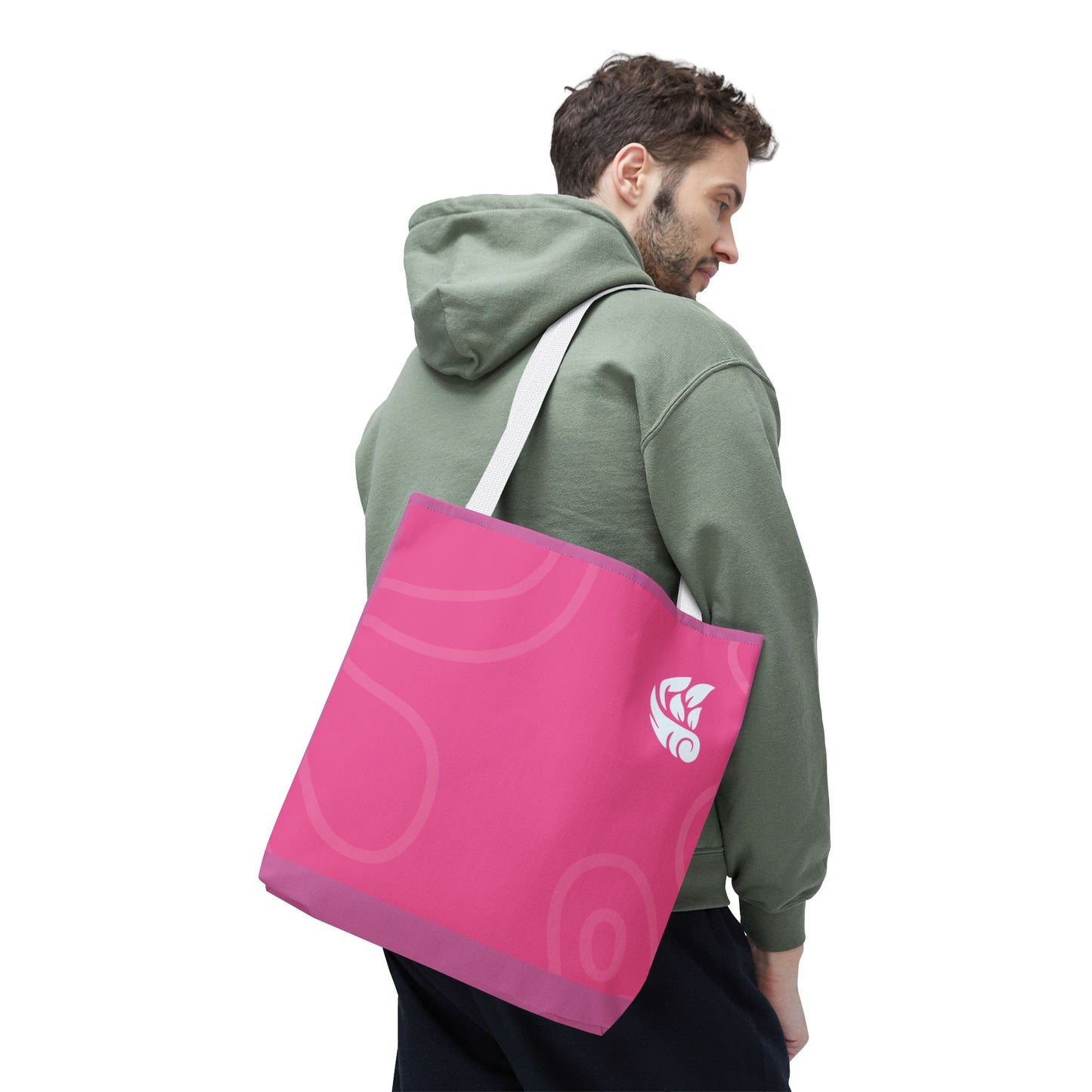 Think Pink Bold Tote Bag - Stylish Reusable Shopping Bag