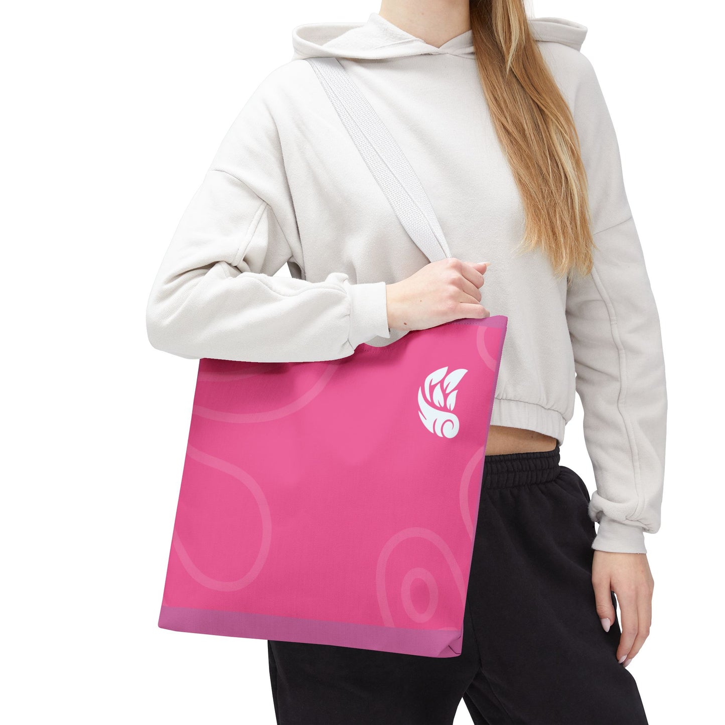 Think Pink Bold Tote Bag - Stylish Reusable Shopping Bag