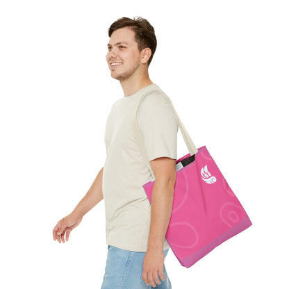 Think Pink Bold Tote Bag - Stylish Reusable Shopping Bag
