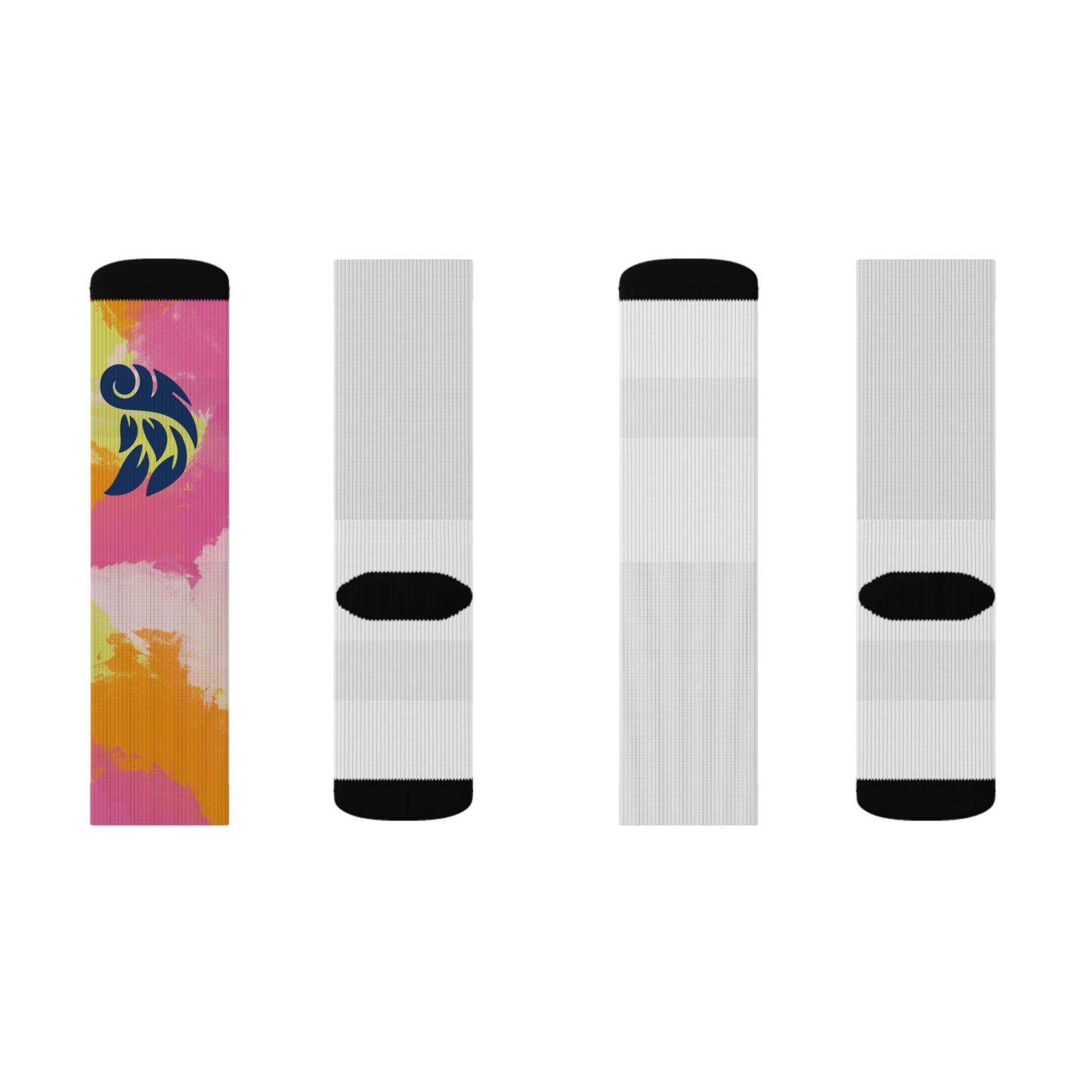 Colorful Artistic Sublimation Socks - Unique Gifts for Creative Souls